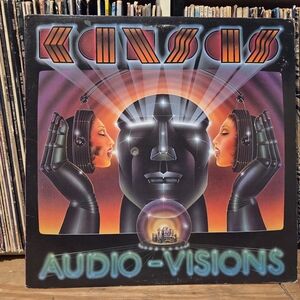KANSAS Audio-Visions Vinyl Record - 1980